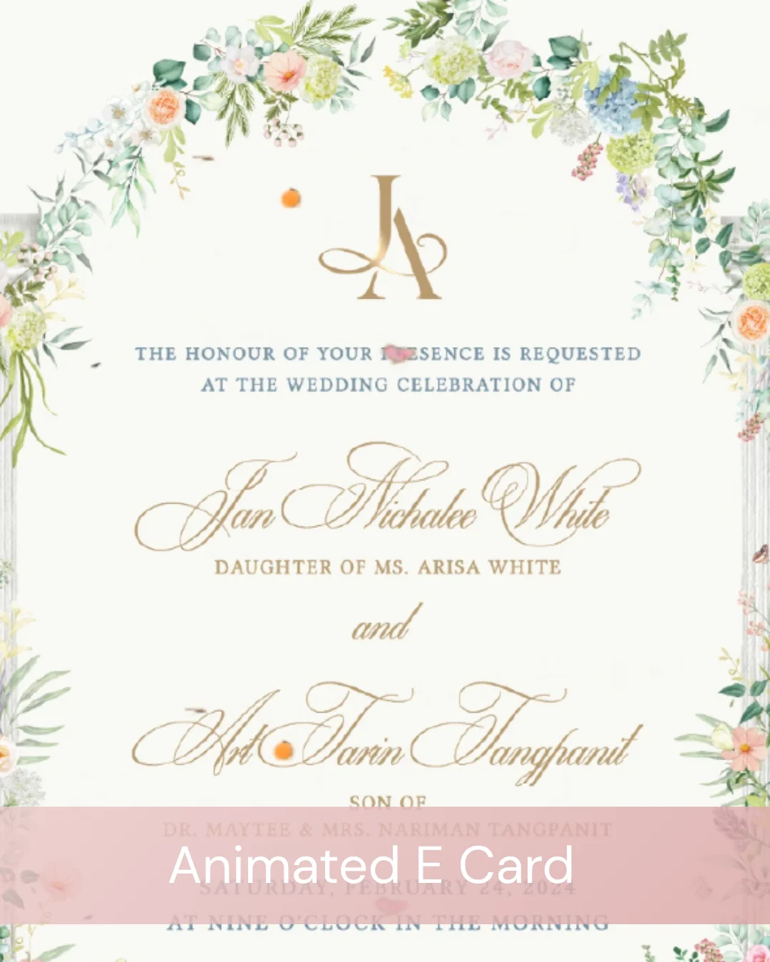 Animate E-card