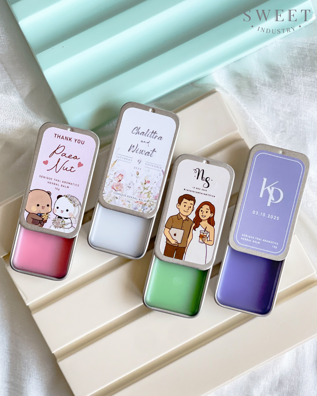 ของชำร่วย Herbal balm 10g