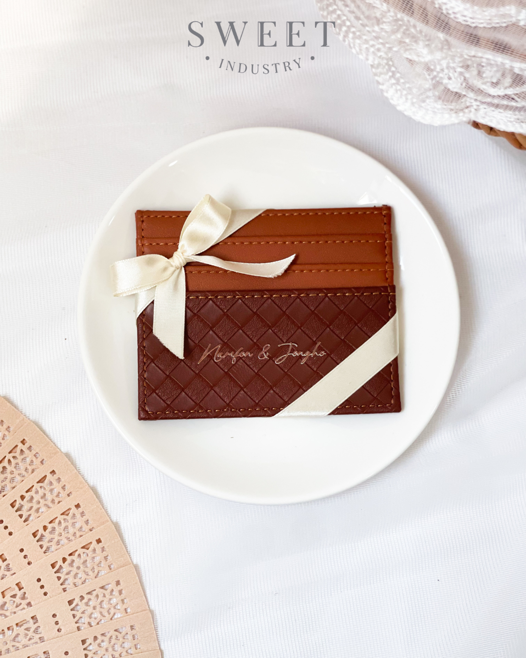 ของชำร่วย ซองหนังใส่บัตร Card Holder